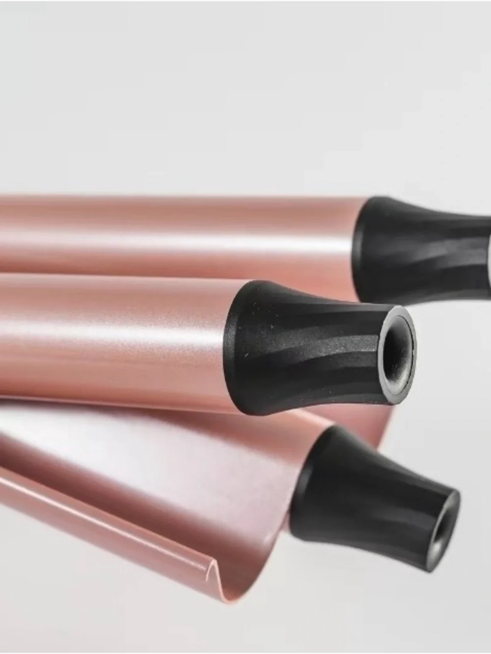 Glitz & Glam Triple Barrel Waver Hair Curler in Rose Gold and Pink